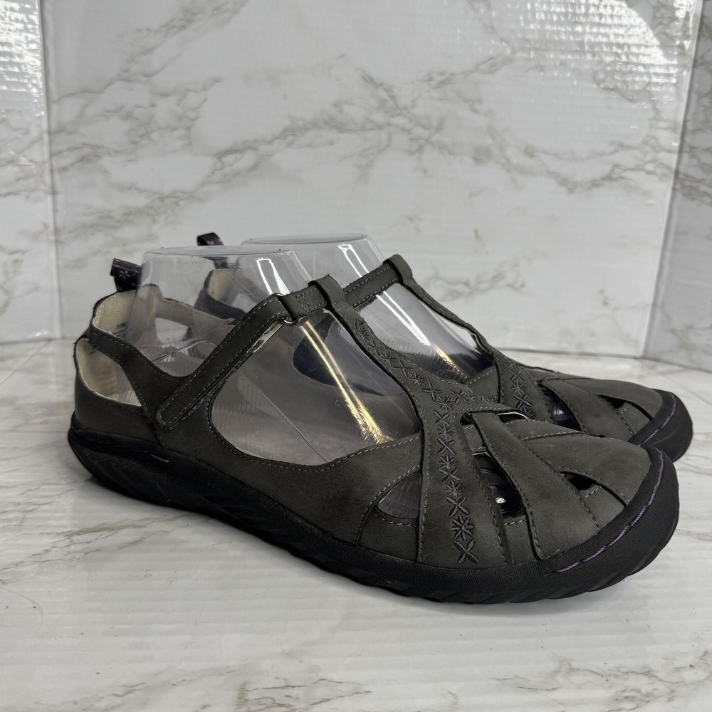 JBU by Jambu Shoes Womens Size 10 Gray Cynthia Vegan Memory Foam Mary Jane - Picture 5 of 11